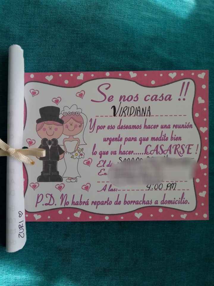 Lista de detalles para una despedida religiosa - 2