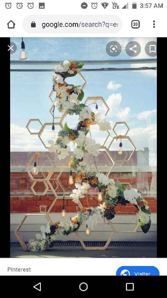 Decoración para la pista de baile 🌿 - 1