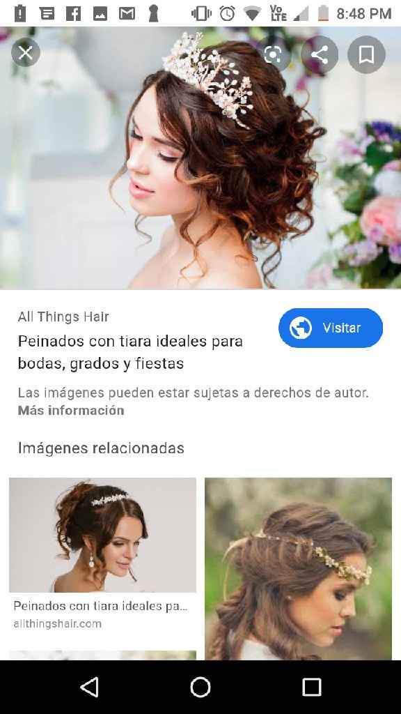 Peinados con tiara - 3