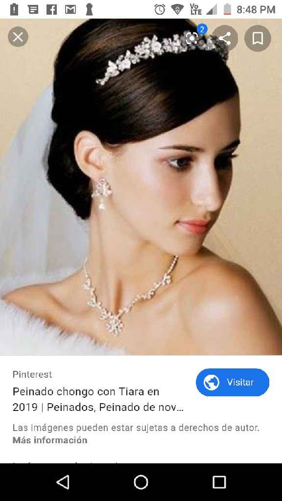 Peinados con tiara - 4