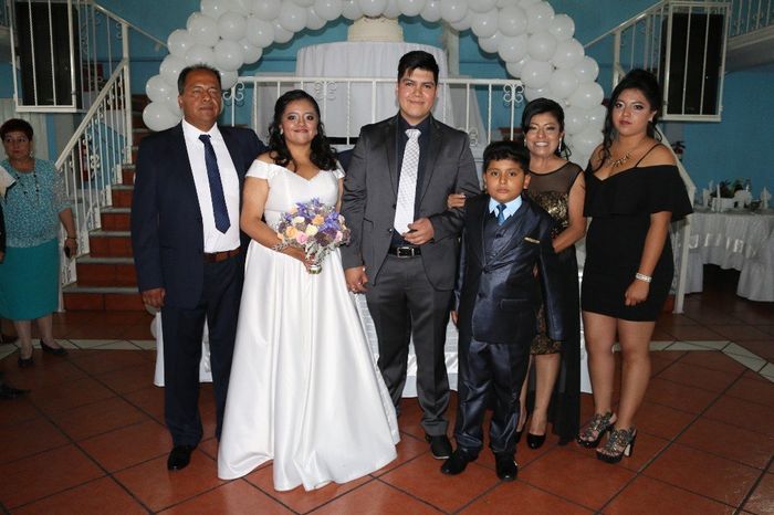 Mis papas y mis hermanos