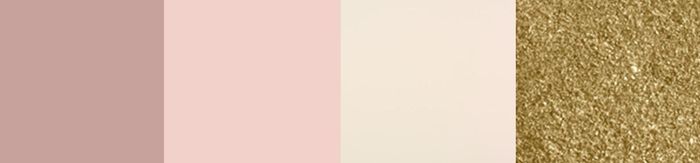 Palette de colores para mi boda