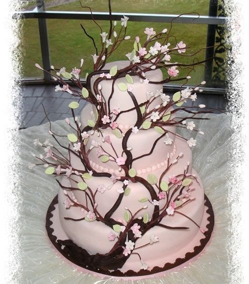 Cherry Blossom Cake