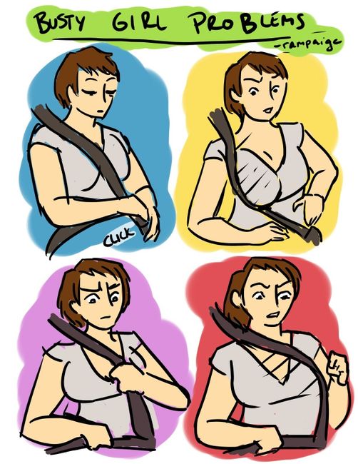 Busty Girly Problems