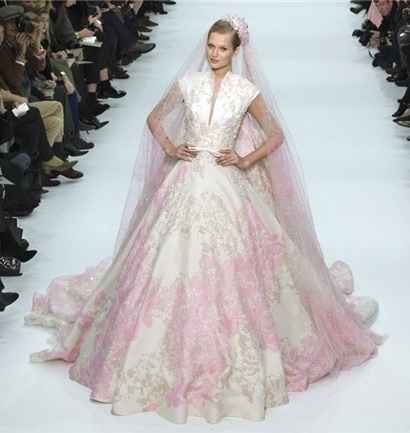 Vestido de Novia estampado floral