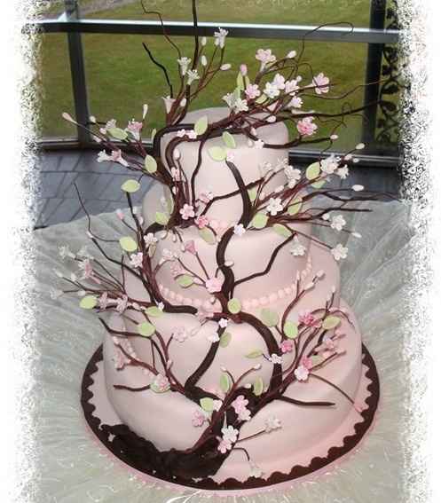 Cherry Blossom Cake