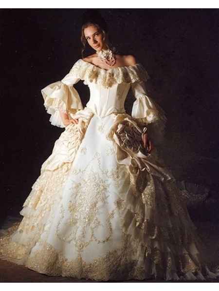 Victorian wedding gowns
