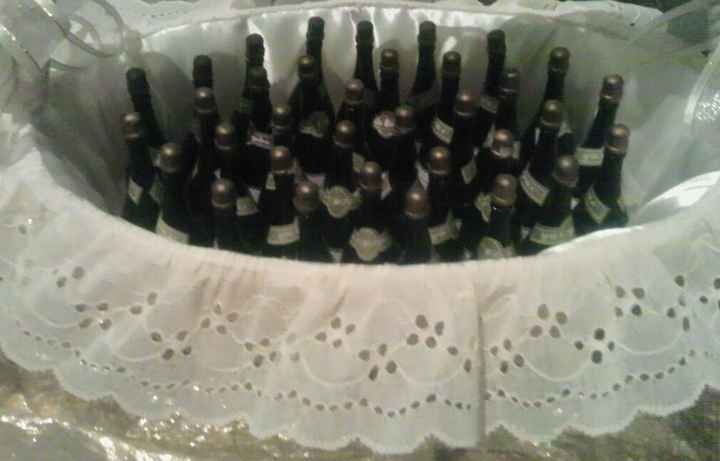 Cesta con Burbujeros  Champagne