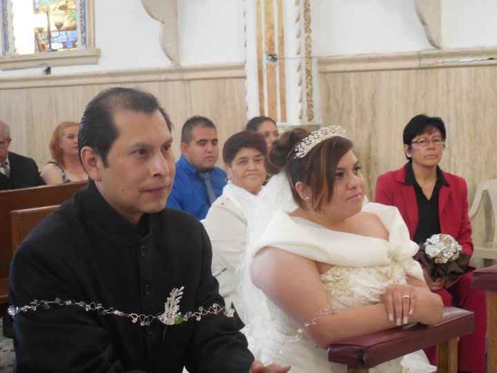 En la iglesia