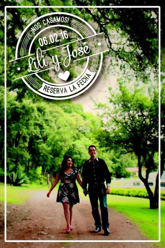 Presume tu Save the Date! - 1