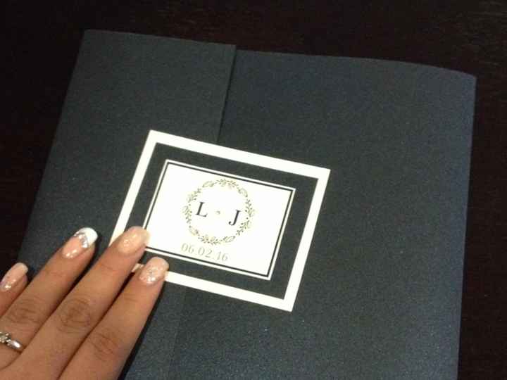 Nuestras invitaciones versión españa - 2