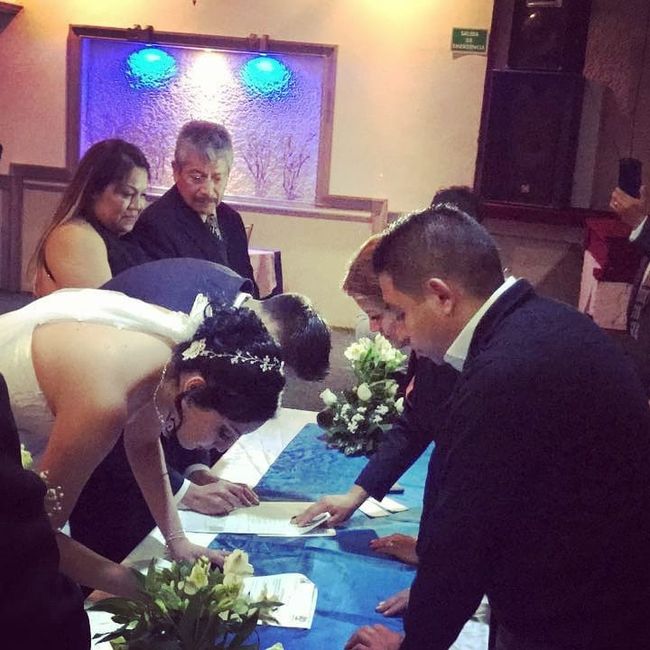  y así mi entrada y boda civil!! - 6