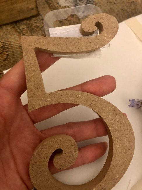 Numeración de mesas 2