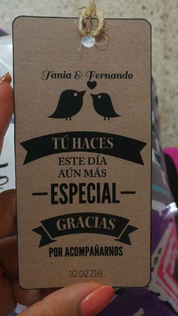  Listas las etiquetas para la mesa de Dulces :) - 1