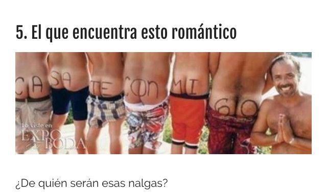 Pedidas de mano ( horribles) - 4