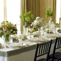 mesas para la recepcion