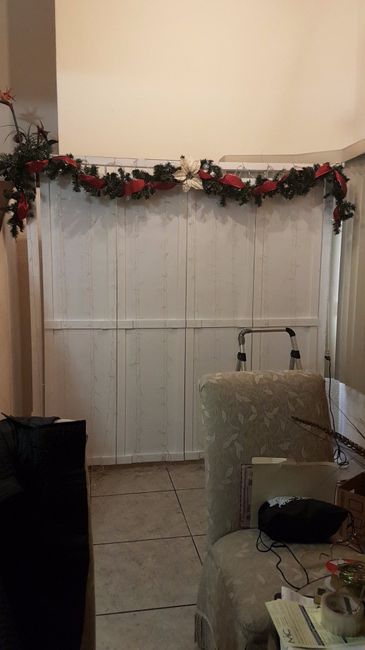 Idea con nochebuena de centro