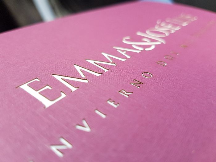 Invitación papel cortado :)