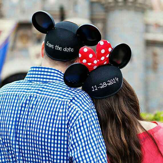 Save the date "disney" - 1