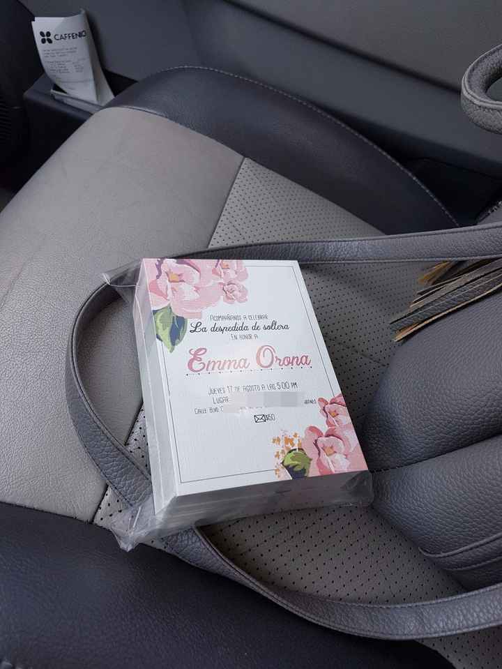 Invitaciones Bridal Shower