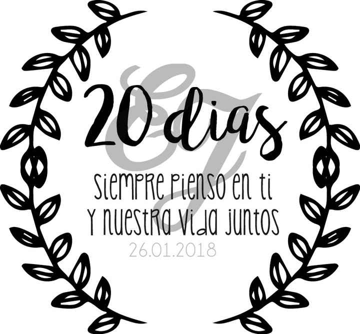 20 dias para el gran dia B