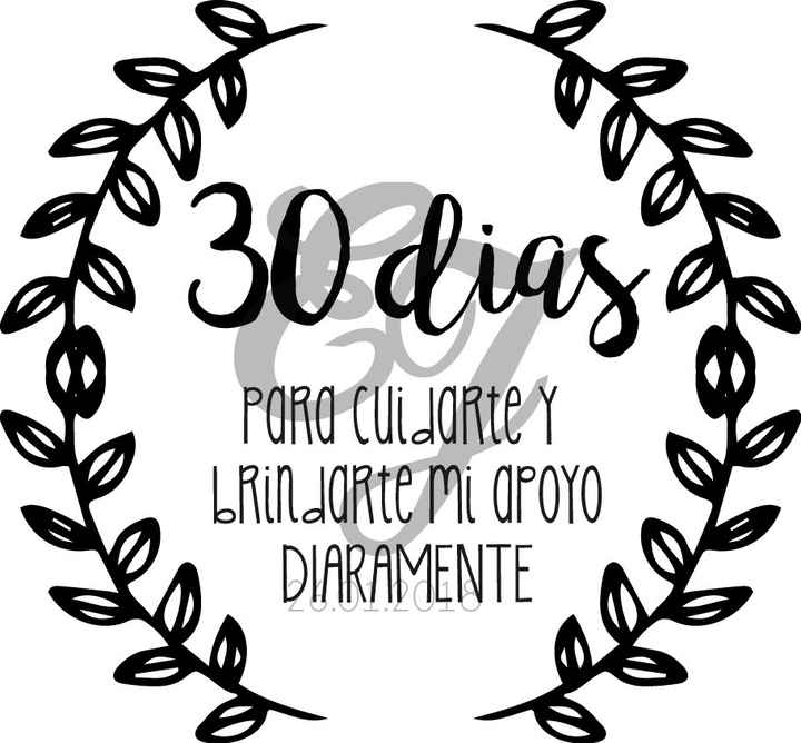 30 dias para el gran dia B