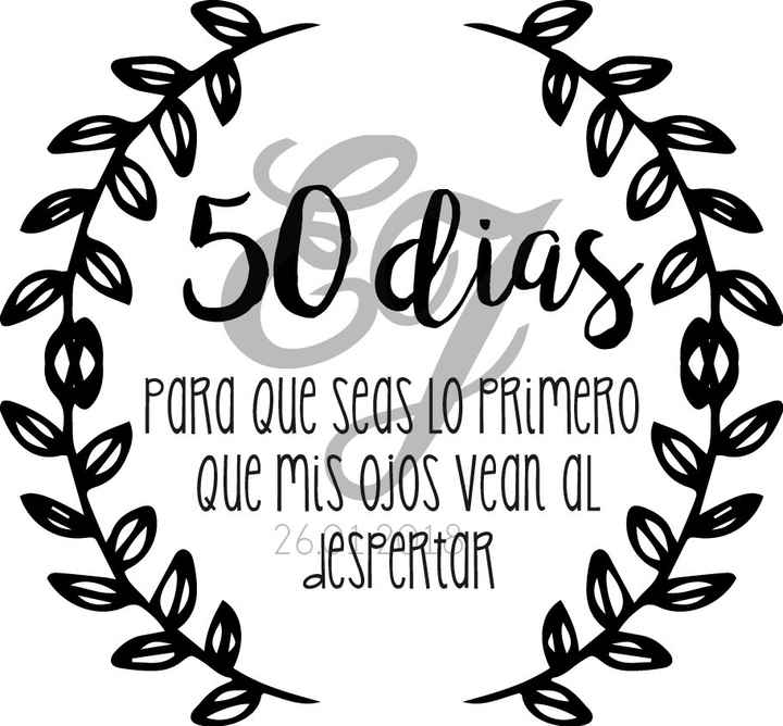 50 dias para el gran dia B