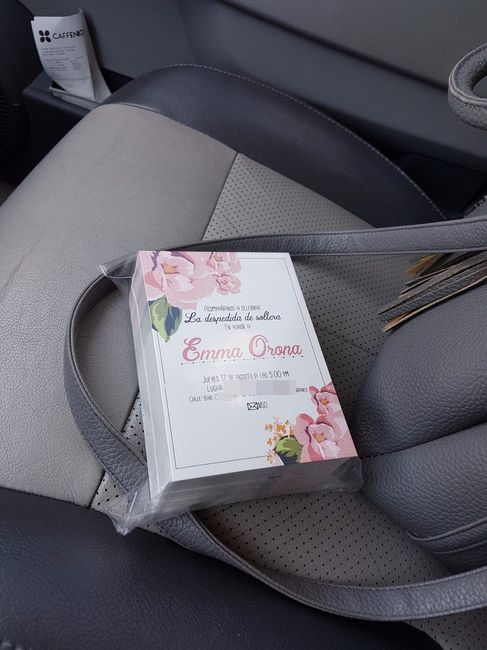 Invitaciones Bridal Shower