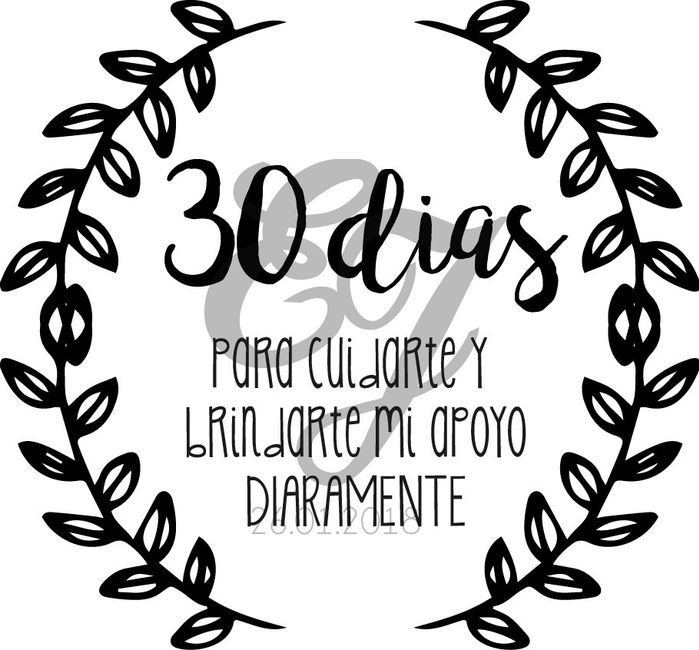 30 dias para el gran dia B