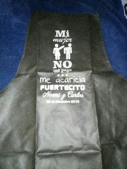 Mandiles, pantuflas y cilindros, listos!! - 1