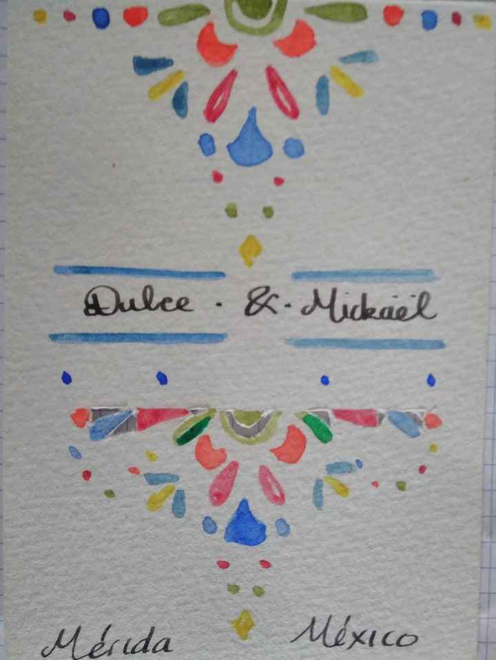 Modelo de Invitacion para mi boda