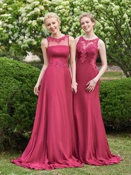 Modelos de vestido para Damas de honor 13