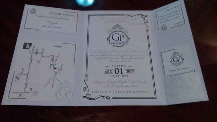 Invitación interior