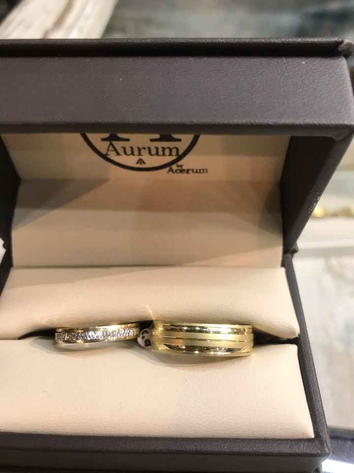 Presuman sus argollas ❤️ - 1