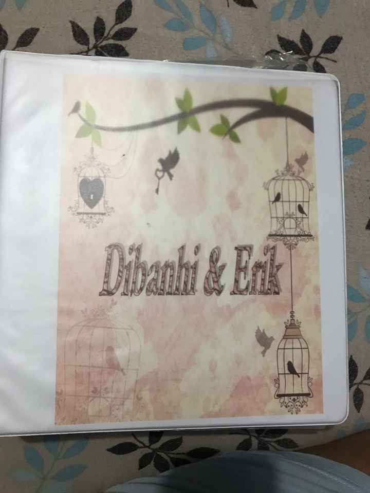 Carpeta de bodas para organizar - 1