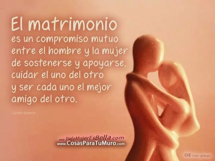 El matrimonio es.... - 1