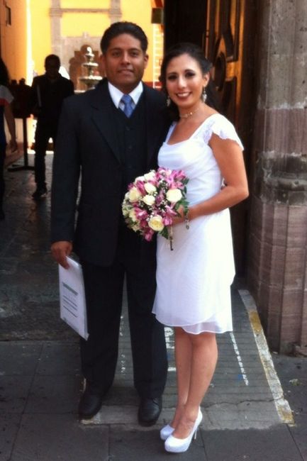Debo llevar ramo a la boda civil? - 2