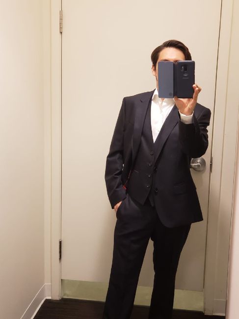 El ya tiene traje para el gran día!! - 1