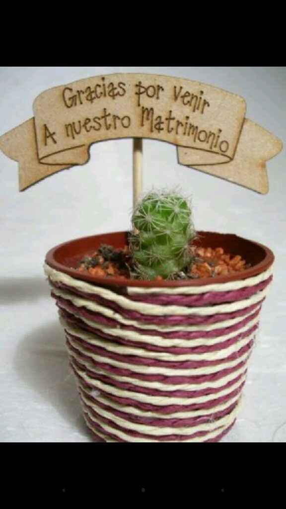  Cactus: Recuerdo de Boda - 2