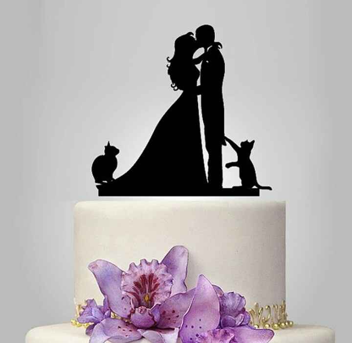  Cake topper. Miau - 1
