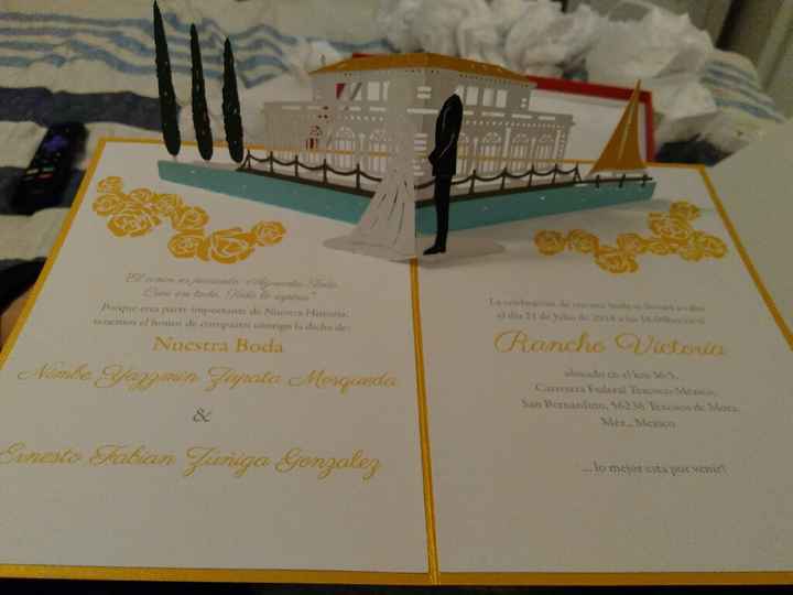 Llegaron mis invitaciones!!! - 8