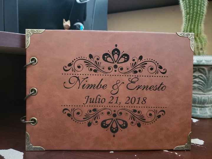 Llegó libro de firmas !! - 1