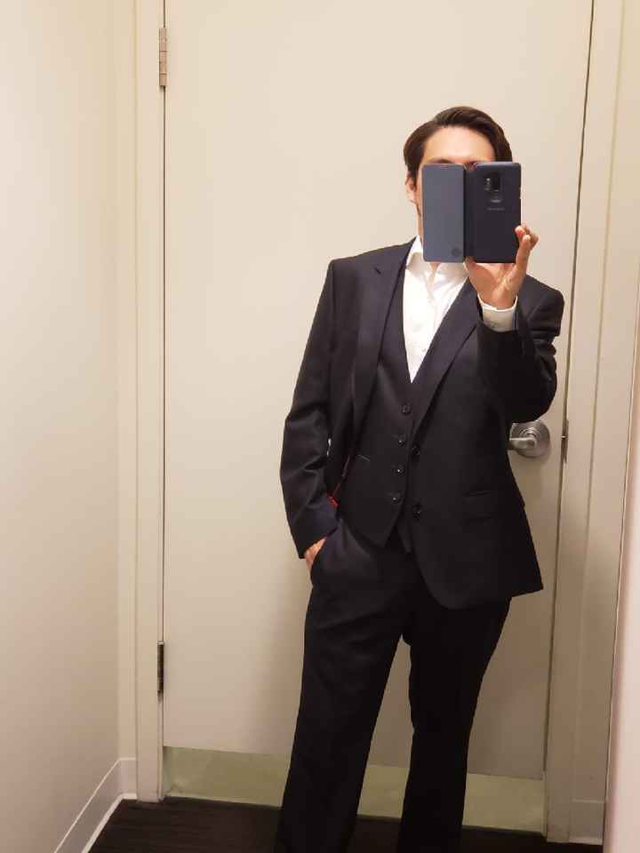 El ya tiene traje para el gran día!! - 1