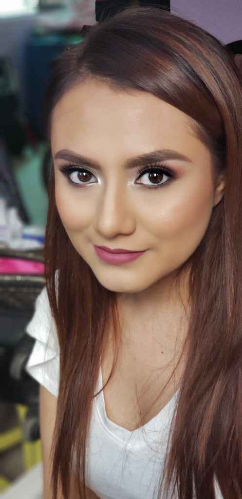 Mi prueba de maquillaje y peinado - 1