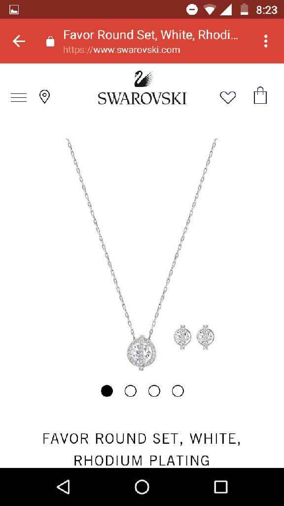  Tengo mis aretes y collar!! - 1