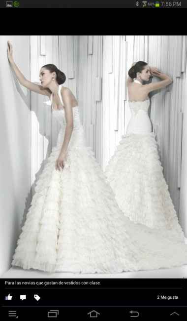 este vestido es elnque quiero 