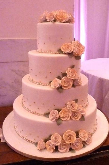 Cuanto es masomenos el costo de un pastel de bodas &dollar;&dollar;&dollar; chicas - 1