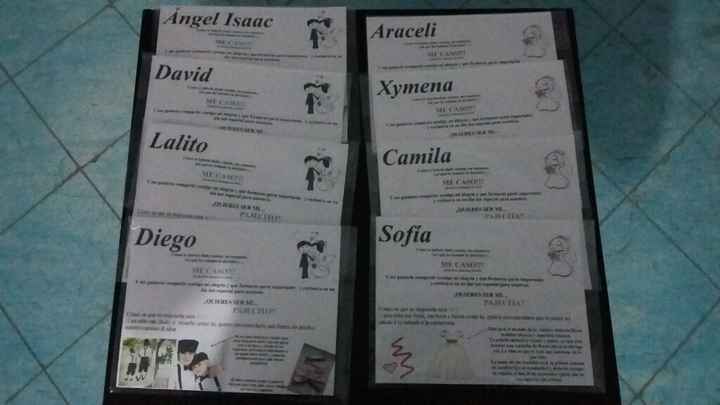 Invitaciones para damas y bestman listas!!!!! - 4