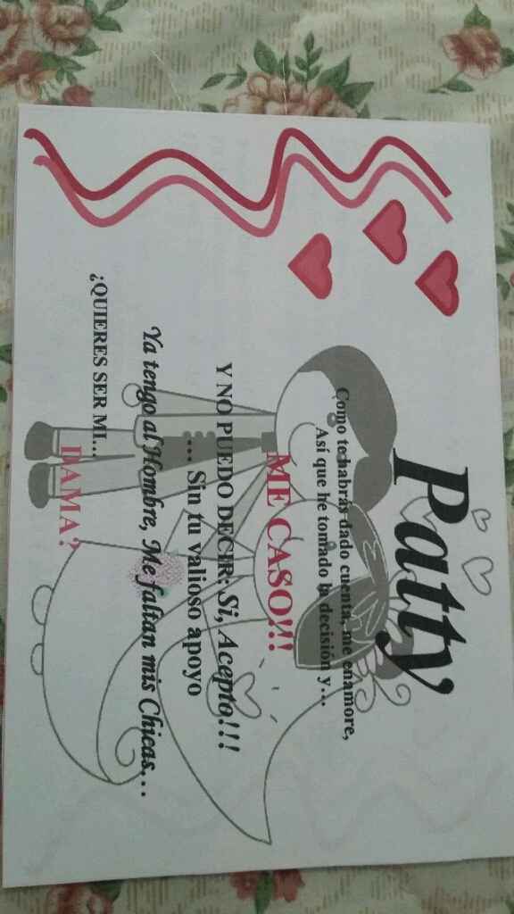Invitaciones para damas y bestman listas!!!!! - 8