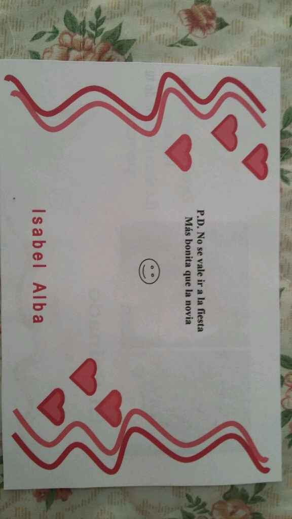 Invitaciones para damas y bestman listas!!!!! - 19